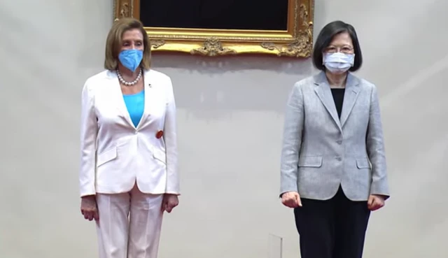 Nancy Pelosi and Tsai Ing-wen