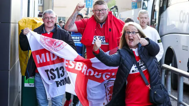 Middlesbrough fans