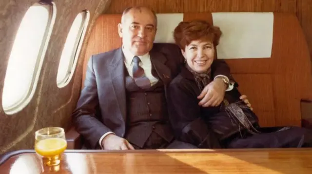 Mikhail and Raisa Gorbachev