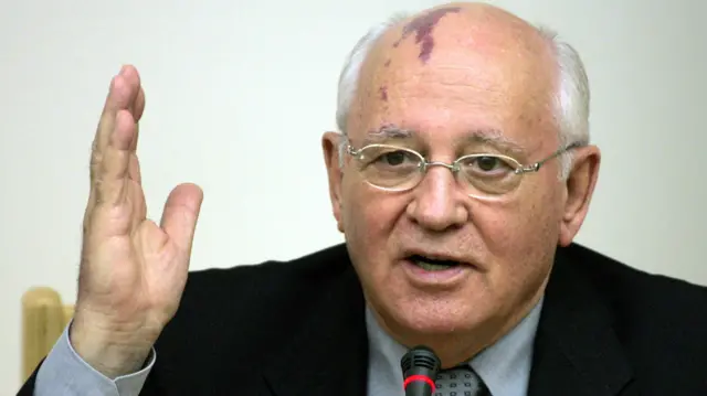 Former Soviet Union President Gorbachev