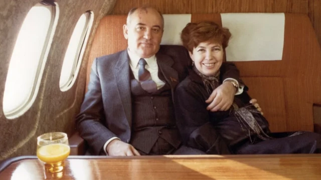 Mikhail and Raisa Gorbachev were married for 46 years before her death in 1999