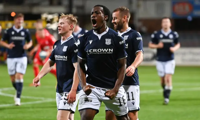 FT: Dundee 3-0 Falkirk