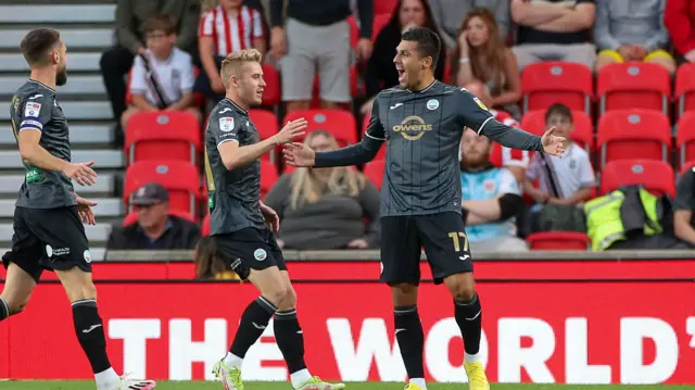 Swansea celebrate