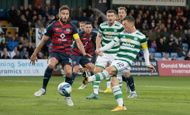 Celtic's Callum McGregor scores