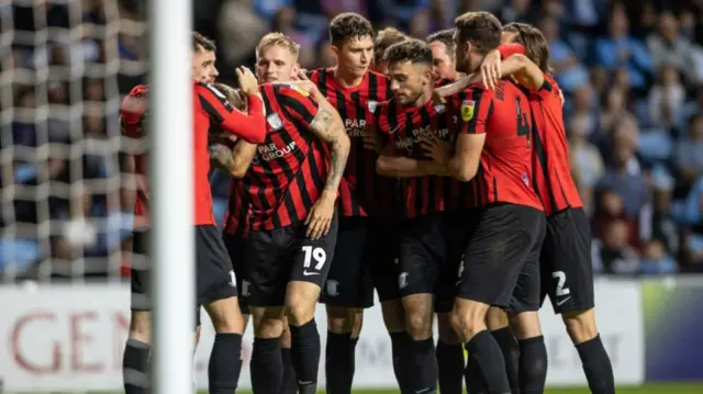 Preston celebrate