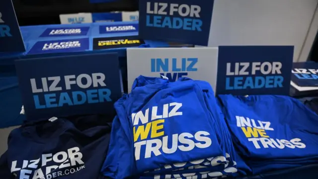 "In Liz we Truss" merchandise