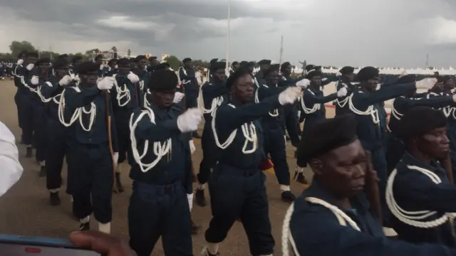 Over 22,000 South Sudan soldiers graduated on Tuesday