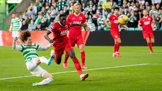 Celtic squeezed past AZ in Europa League qualifying last season