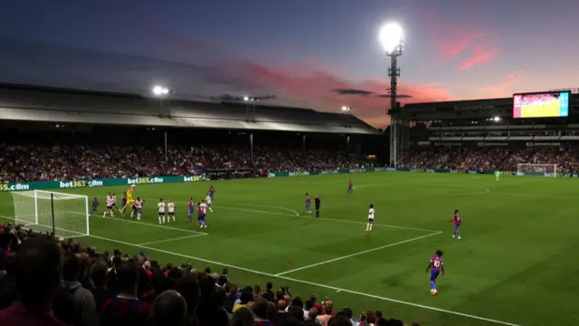 A photo of Selhurst Park