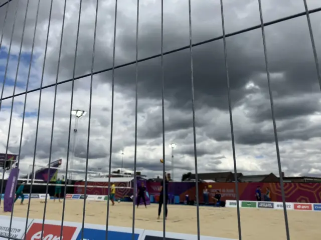 Scotland duo beach volleyball