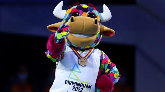 Perry, Birmingham 2022 mascot