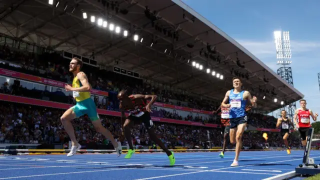 Jake Wightman in 1500m final