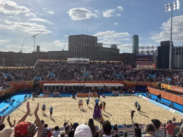 Beach volleyball