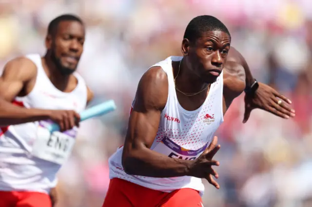 Men's 4x100m relay heats