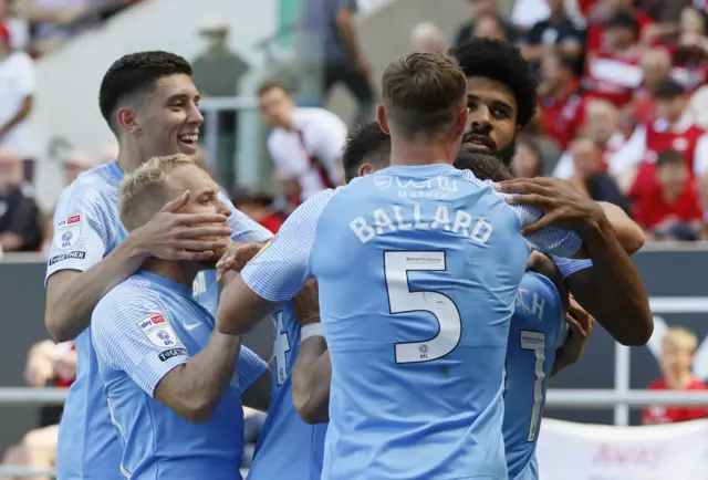 Sunderland celebrate