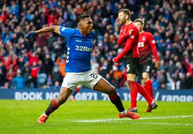 Alfredo Morelos has a very good record against Kilmarnock