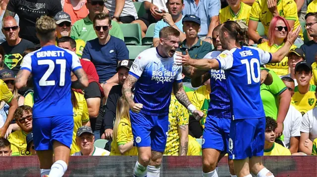 James McClean celebrates