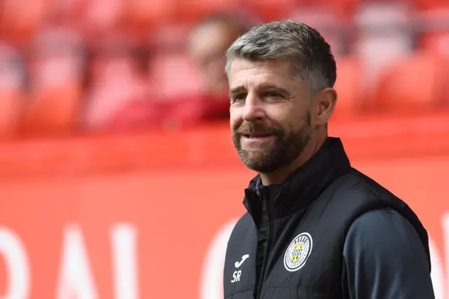 Stephen Robinson at Pittodrie