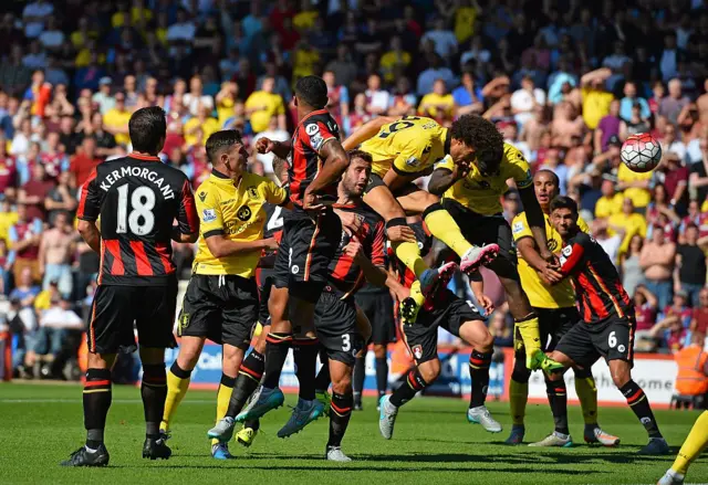 Bournemouth v Aston Villa.