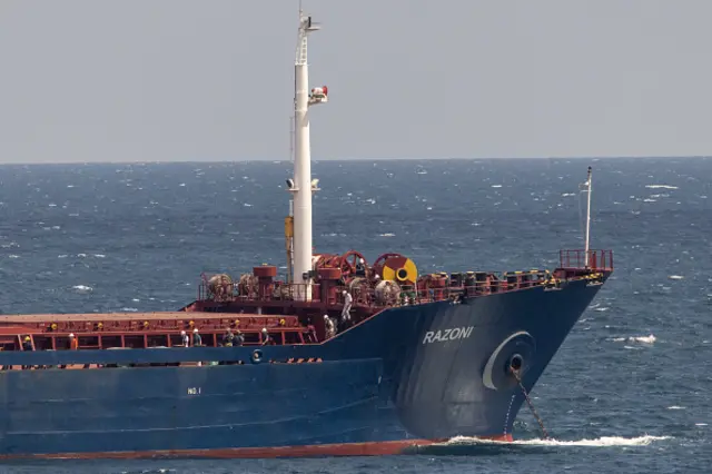 Picture of bulk carrier Razoni
