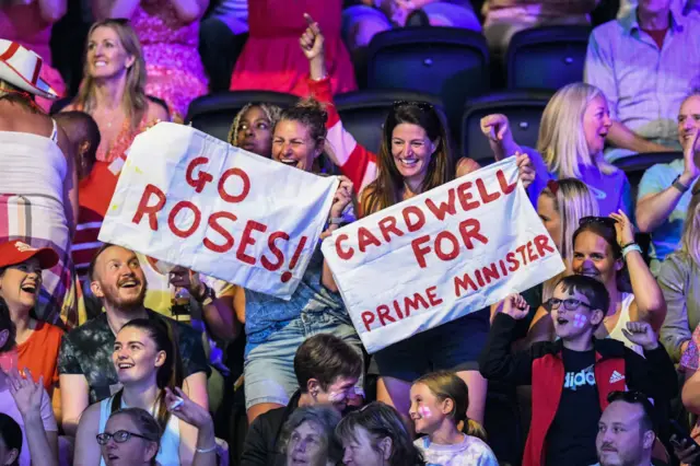 Fans at the 2022 Commonwealth Games in Birmingham