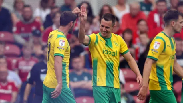 Jed Wallace and John Swift and Jed Wallace combined for Albion's equaliser in the 1-1 draw at Middlesbrough