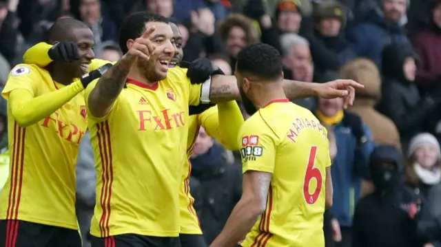 Watford celebrate