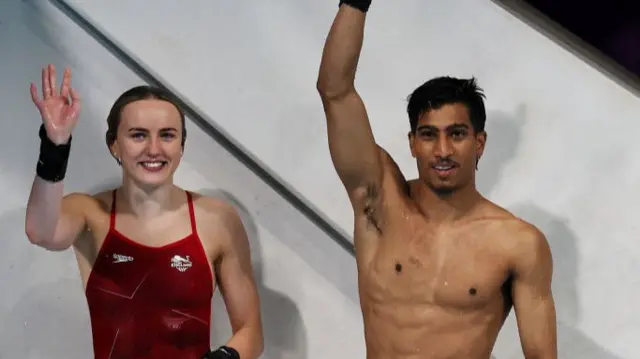 Kyle Kothari and Lois Toulson