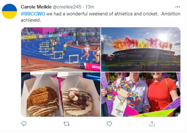 we had a wonderful weekend of athletics and cricket.  Ambition achieved.