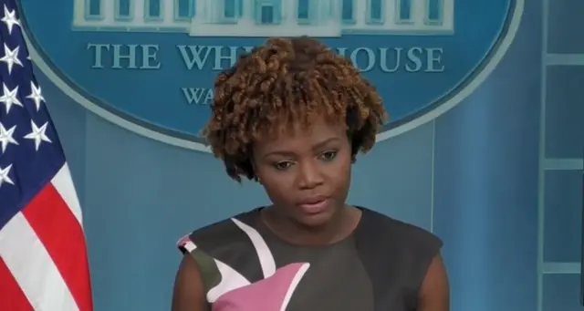 White House Press Secretary Karine Jean-Pierre