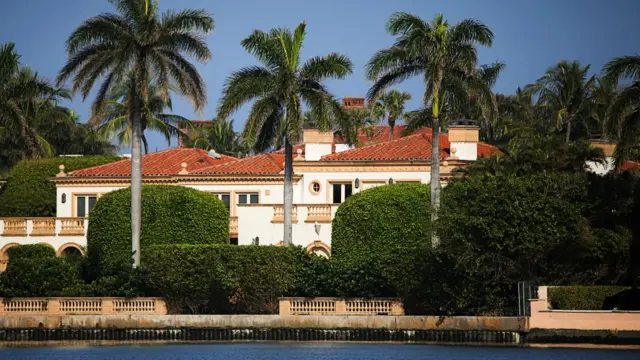 ormer US President Donald Trump's Mar-a-Lago resort in Palm Beach, Florida