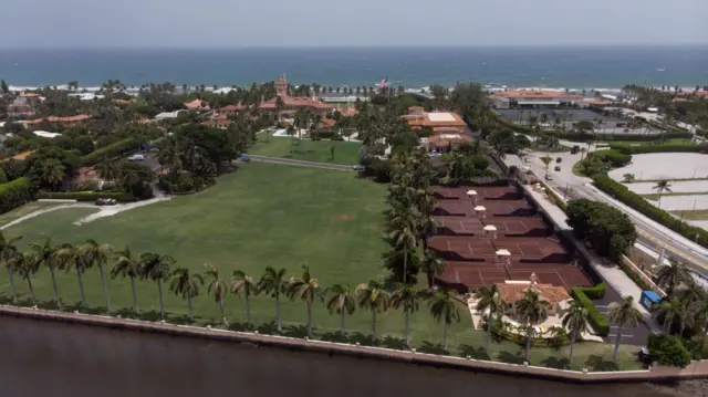 Mar-a-Lago in Palm Beach, Donald Trump's Florida residence