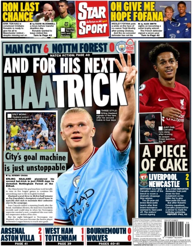 Daily Star on 1 September 2022