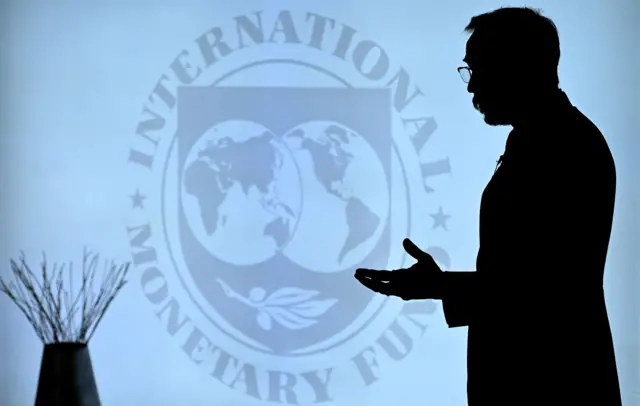 International Monetary Fund (IMF) Chief Economist Pierre Olivier Gourinchas speaks during an interview with AFP at the IMF headquarters in Washington, DC, on July 26, 2022.