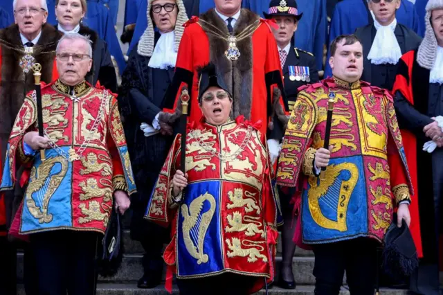 The Proclamation of Accession of King Charles III at the Royal Exchange in the City of London