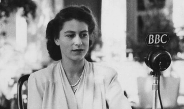 Princess Elizabeth made a broadcast from the gardens of Government House in Cape Town, South Africa on her 21st birthday