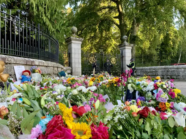 flowers at Balmoral