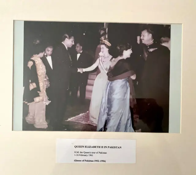 Queen Elizabeth II in Pakistan.