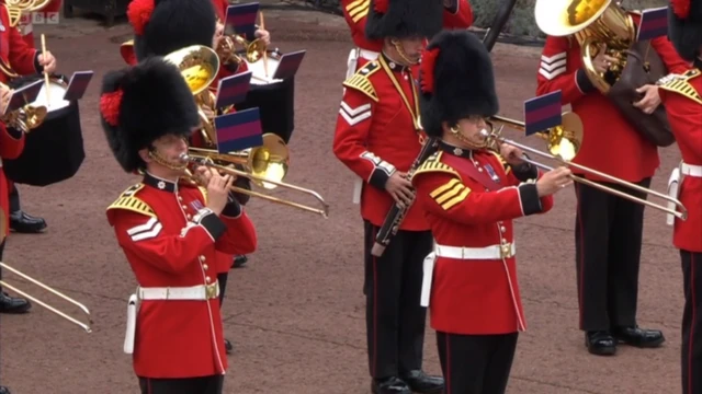 National anthem being played