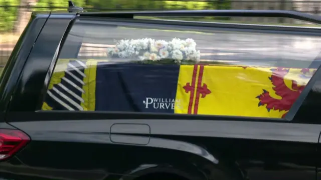 The Queen’s coffin leaves Balmoral Castle on 11 September 2022