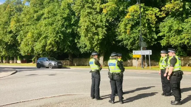 aboyne after the cortege