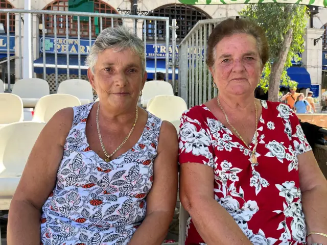 Sisters Rosemarie (left) and Lydia hold a deep affection for the late Queen