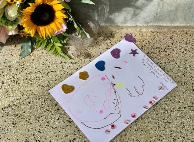 People leave flowers and cards on doorsteps in Malta