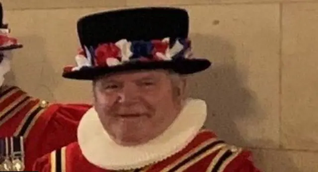 Keith Hanson on Royal duty in 2019