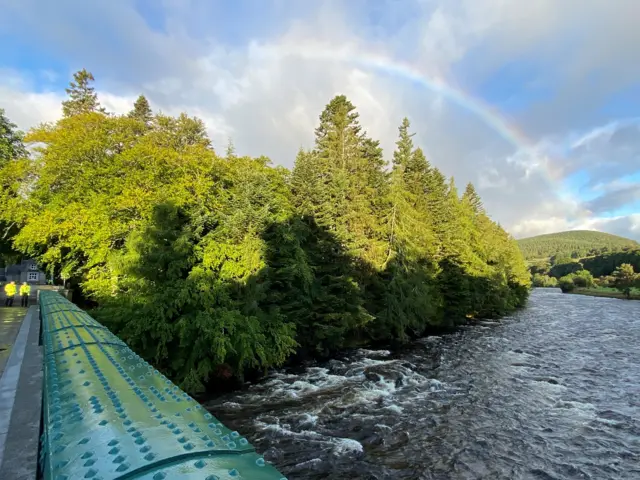 Rainbow in Balmoral