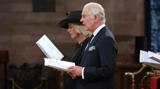 The Queen Consort and King Charles