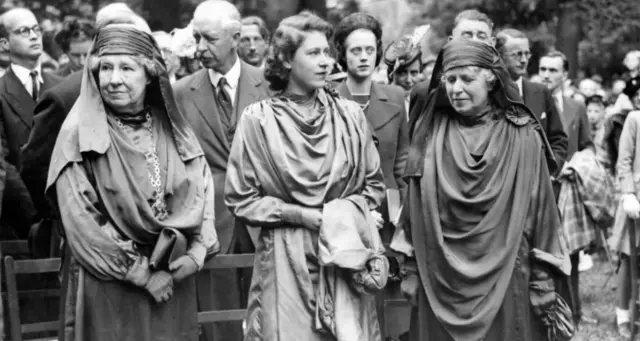 Princess Elizabeth at the 1946 National Eisteddfod