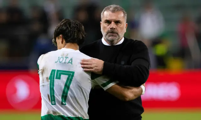 Celtic manager Ange Postecoglou