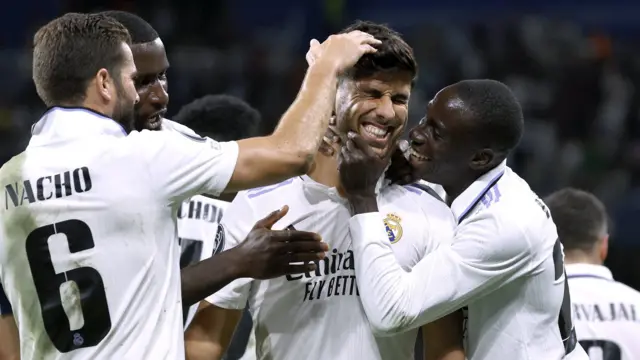 Real Madrid celebrate