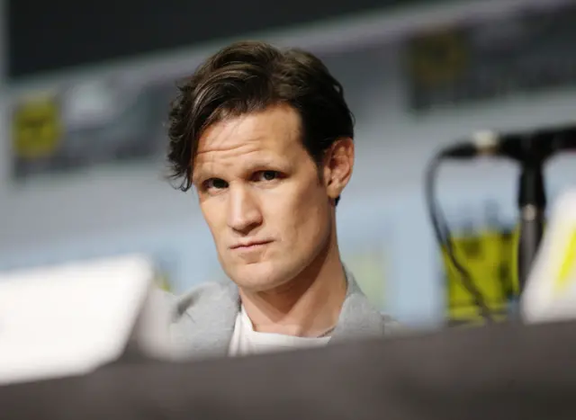 Matt Smith photographed at Comic Con